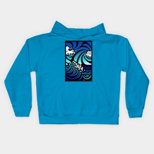 The wave Kids Hoodie